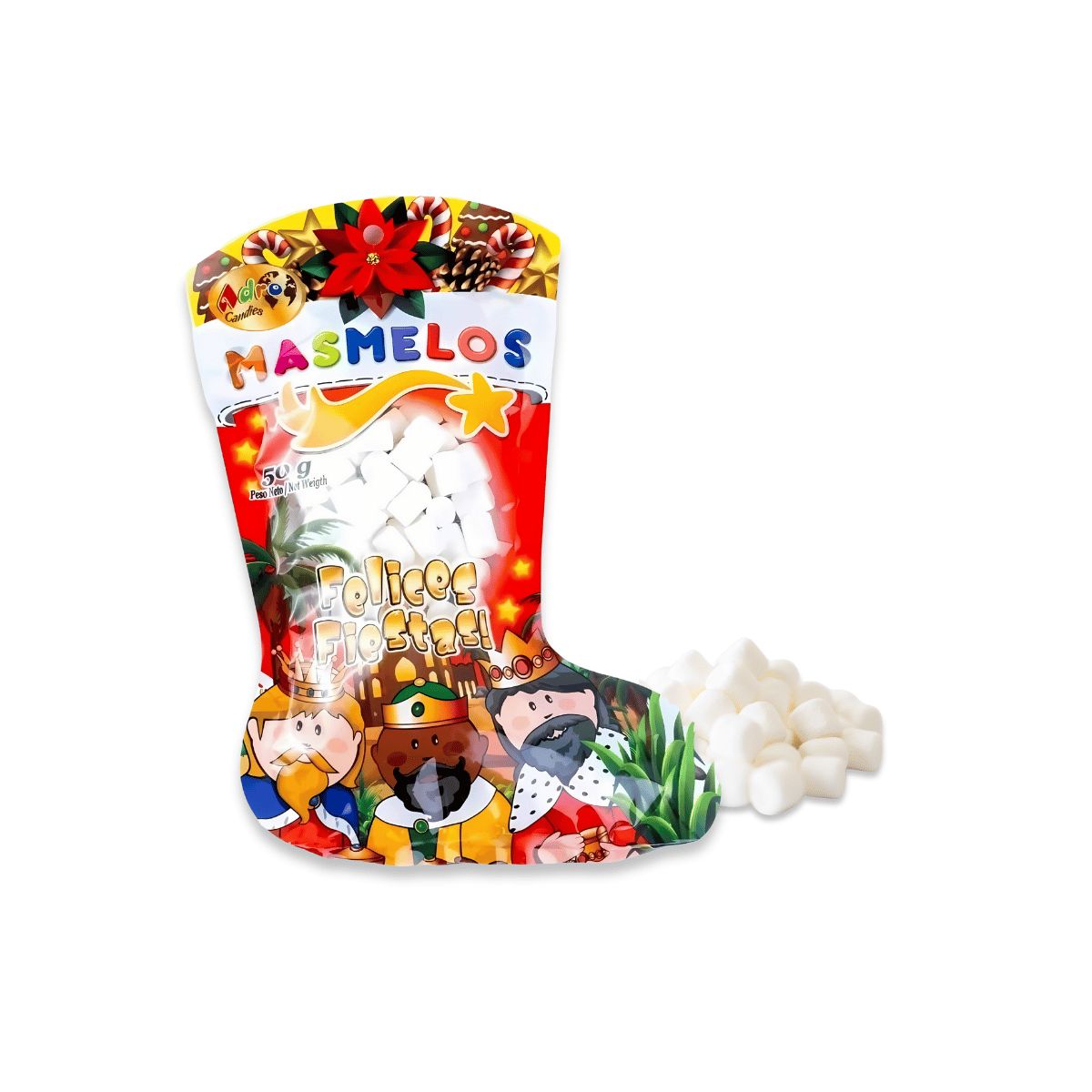 ADRO - Masmelos Feliz Navidad X 50gr