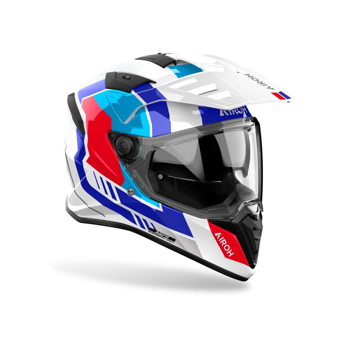 AIROH - BANDIT HORN BLANCO BRILLO TALLA XXL