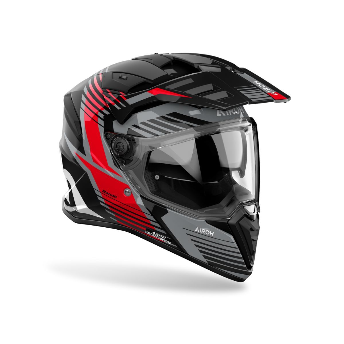 AIROH - BANDIT SPICY ROJO BRILLO TALLA L