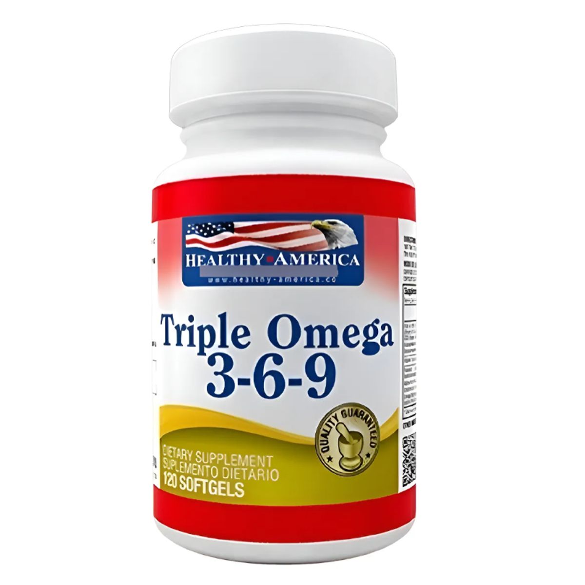 HEALTHY AMERICA - TRIPLE OMEGA 3 6 Y 9 1.200 MG/ HEALTHY AMERICA