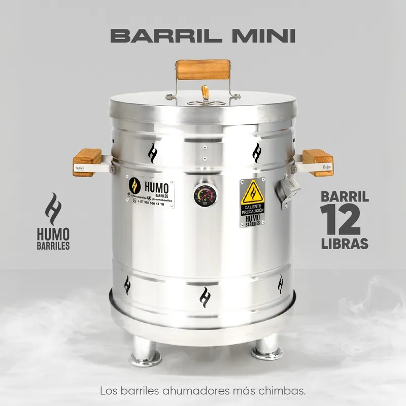 HUMO BARRILES - Barril Pequeño de 12 Lb