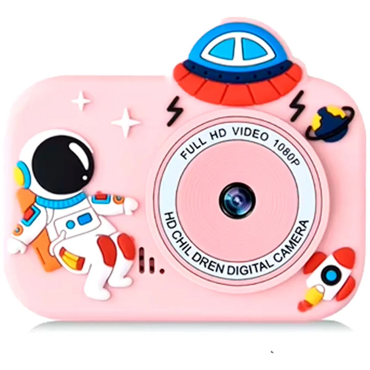 GENERICO - Cámara Digital De Astronauta Infantil Color Rosa