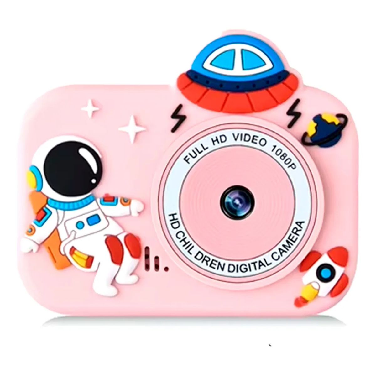 GENERICO - Cámara Digital De Astronauta Infantil Color Rosa