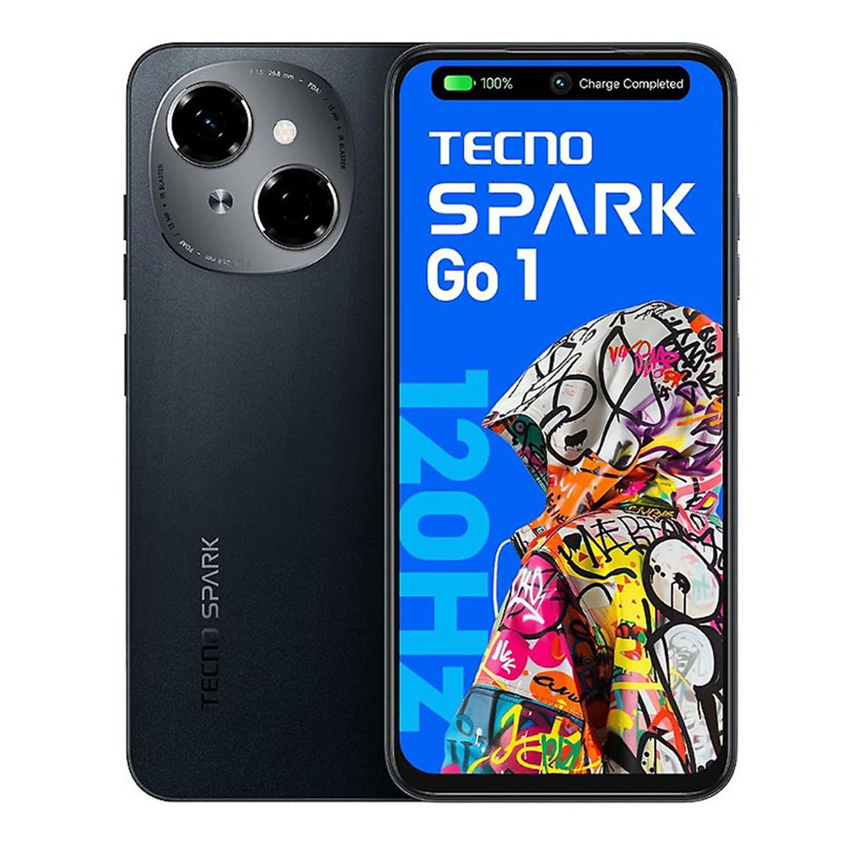 TECNO MOBILE - Celular Tecno Spark Go 1 64GB 3GB Negro