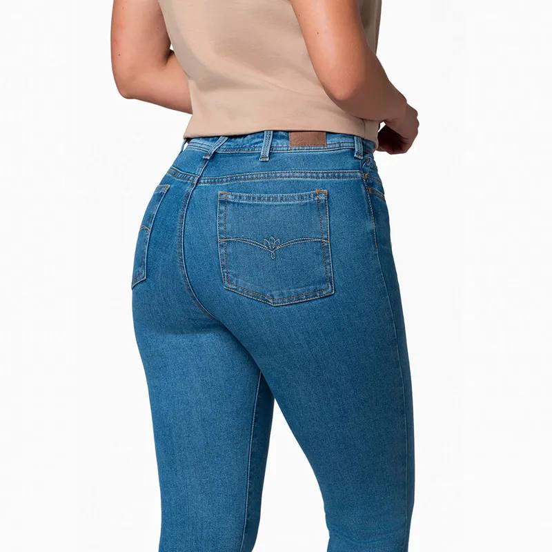 LEC LEE - Jean Skinny Mujer Lec Lee Índigo Medio 16indigo medio
