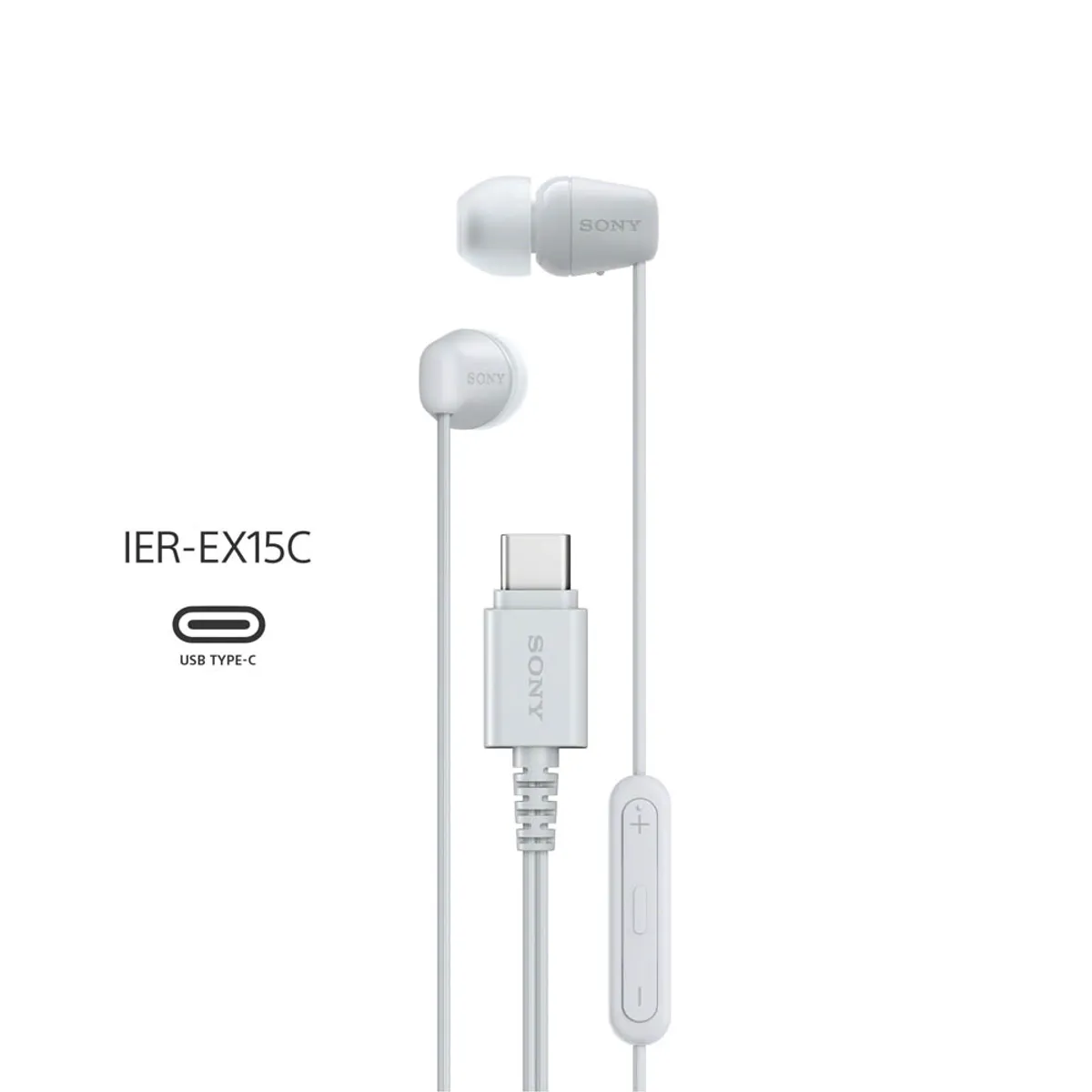 SONY - Audífonos internos USB-C con cable IER-EX15C