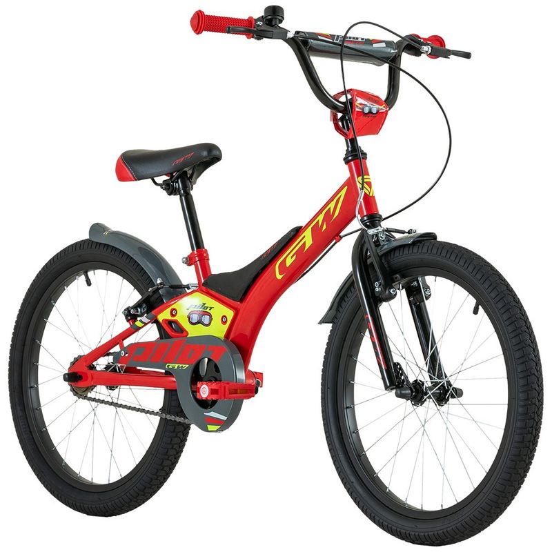 GW - Bicicleta GW PILOT Tipo Cross Rin 20 Rojo/ Amarillo