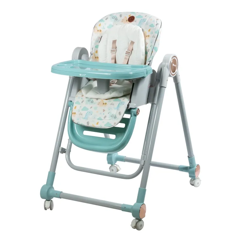 EBABY - Silla Comedor De Bebe Con Función Mecedora Columpio Plegable