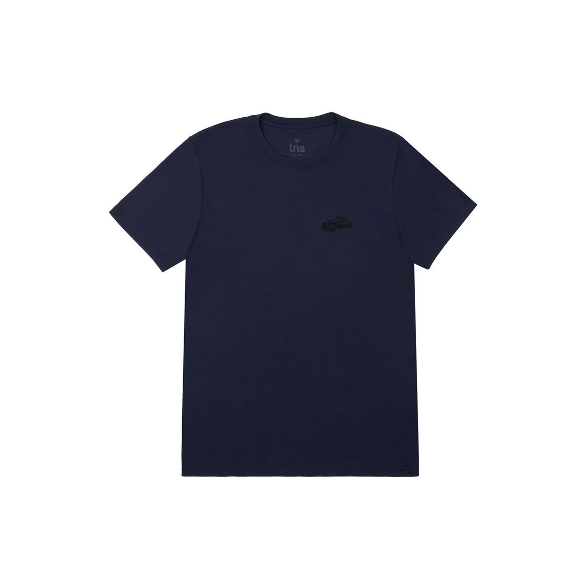 TENNIS - Camiseta básica estampada azul para hombre