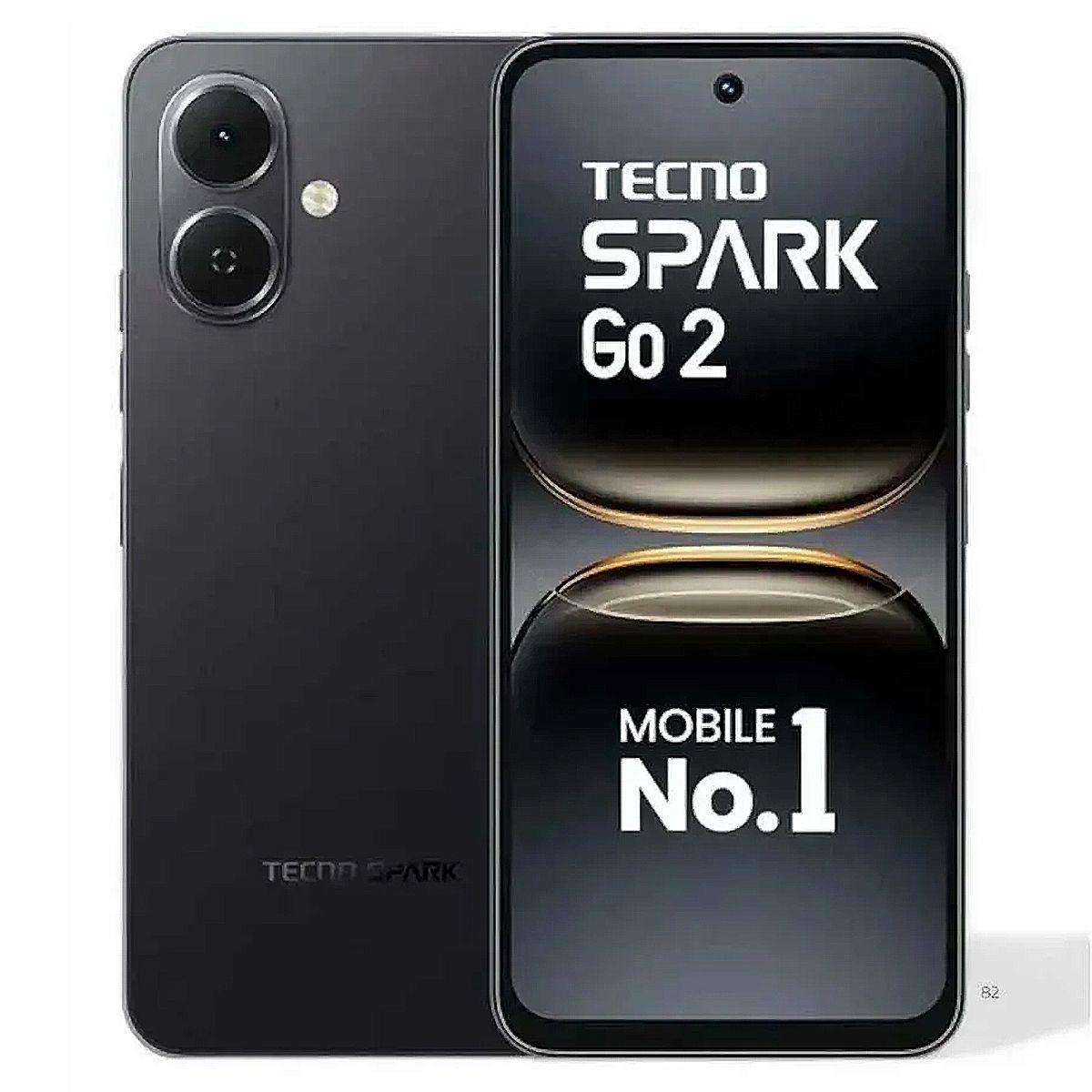 TECNO MOBILE - Celular Tecno Spark GO 2 64GB 3GB Negro