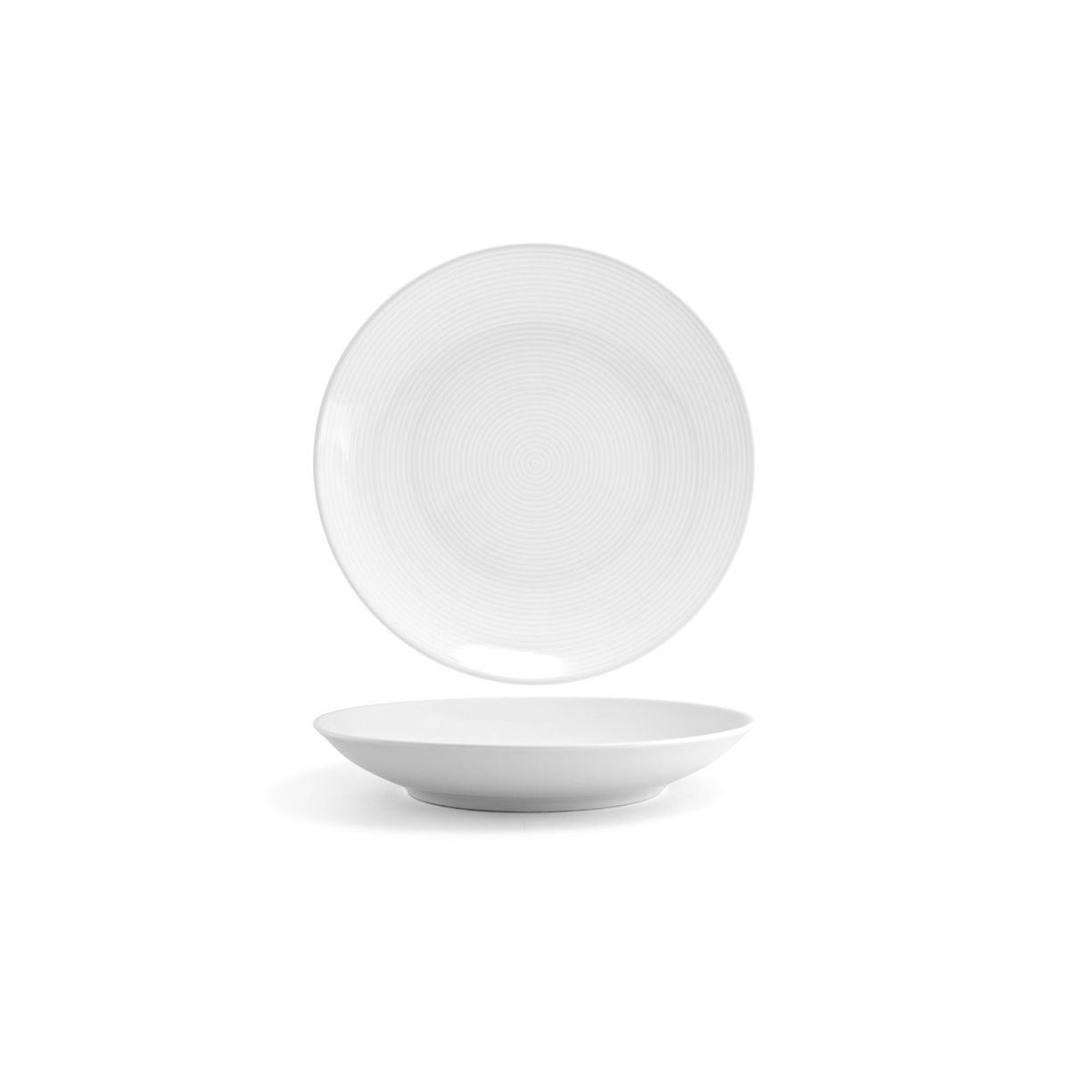 FOH - Bol de Espiral® Bajo Redondo 115 - 58 oz paquete de 6 pcs