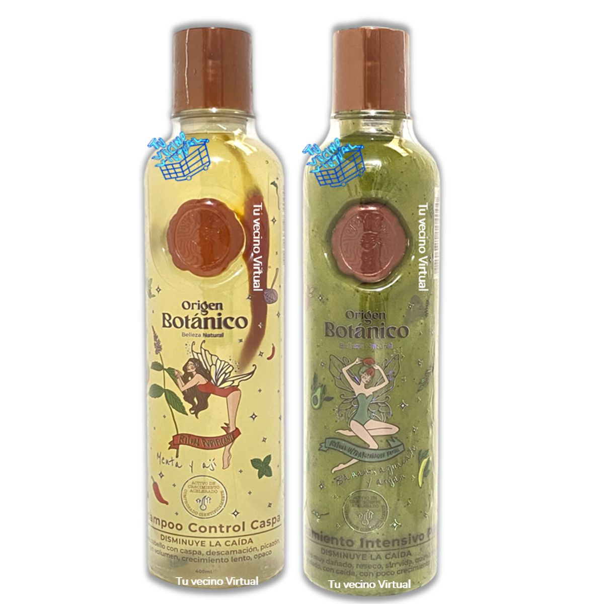 GENERICO - Shampoo Control Caspa y Tratamiento Intensivo Plex Ritual B