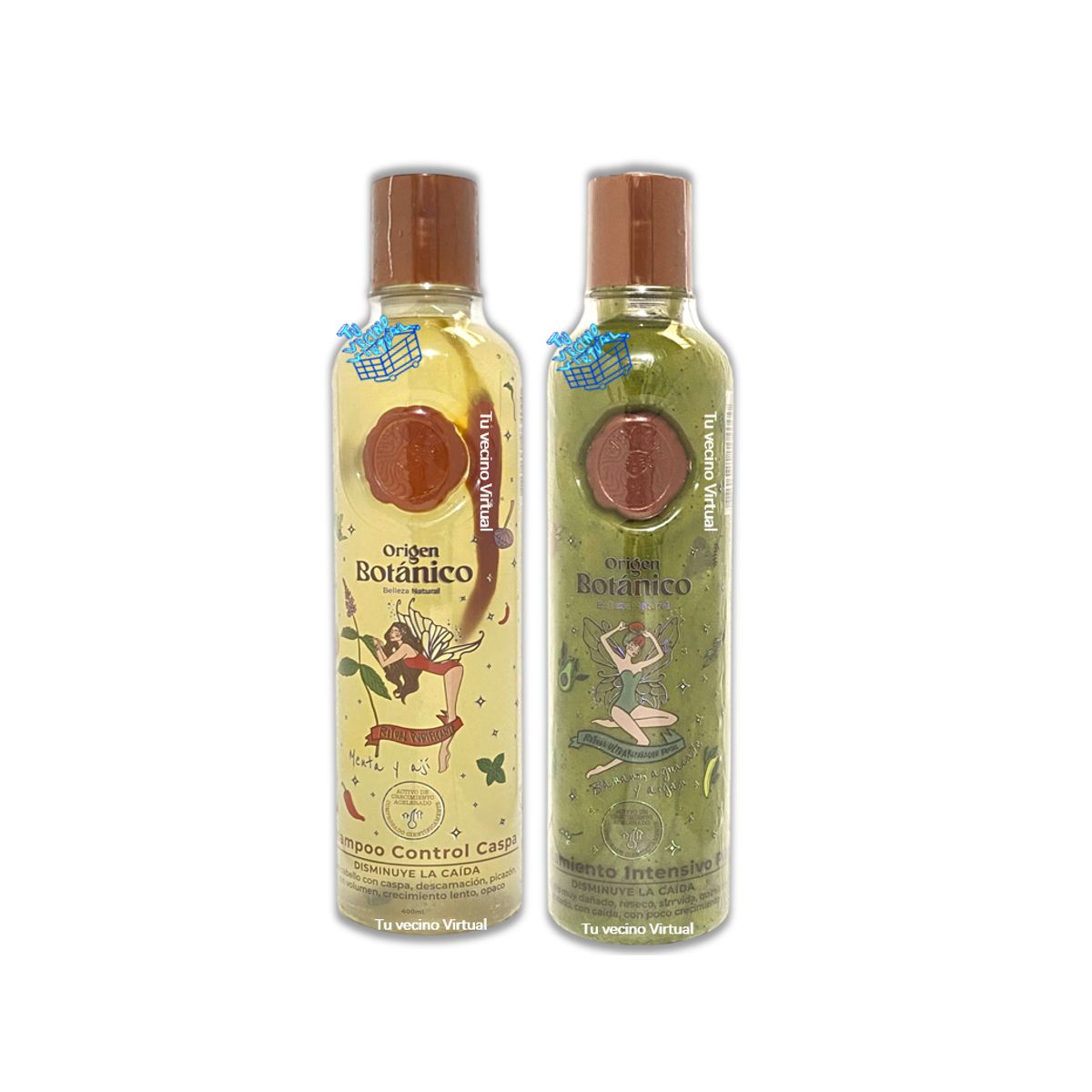 GENERICO - Shampoo Control Caspa y Tratamiento Intensivo Plex Ritual B