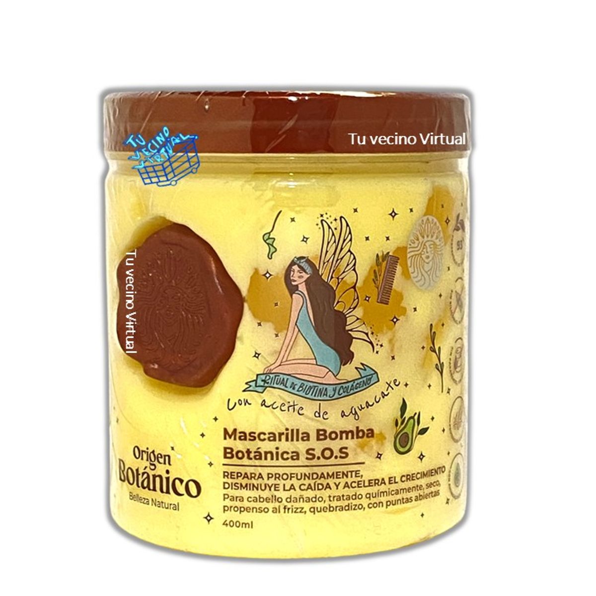 GENERICO - Mascarilla Bomba Botánica Sos 400 Ml - Ritual Botanico