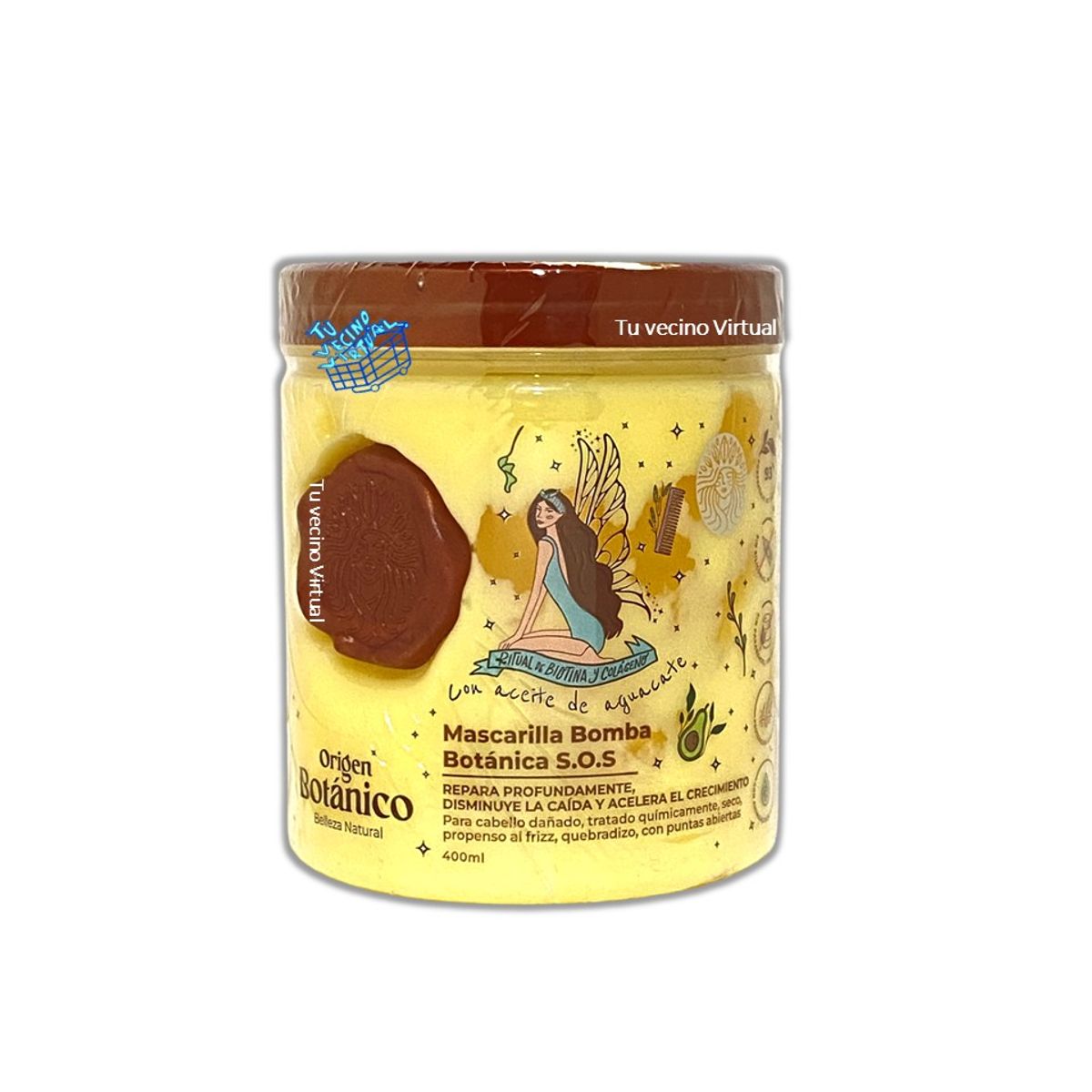 GENERICO - Mascarilla Bomba Botánica Sos 400 Ml - Ritual Botanico