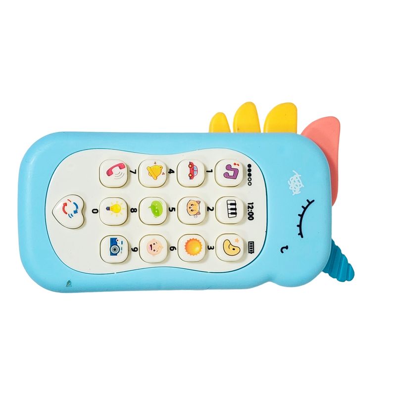 GENERICO - Telefono Unicornio Pony Juguete Interactivo Niños + Baterias