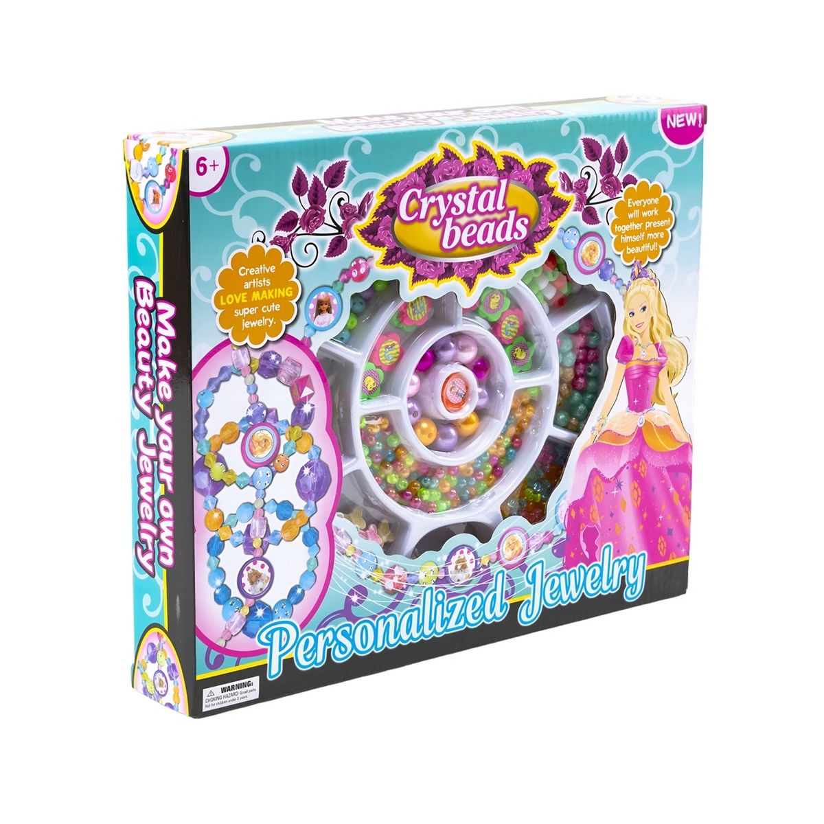 GENERICO - Set Kit Para Hacer Pulseras Pedreria Figuras Juguete Niños