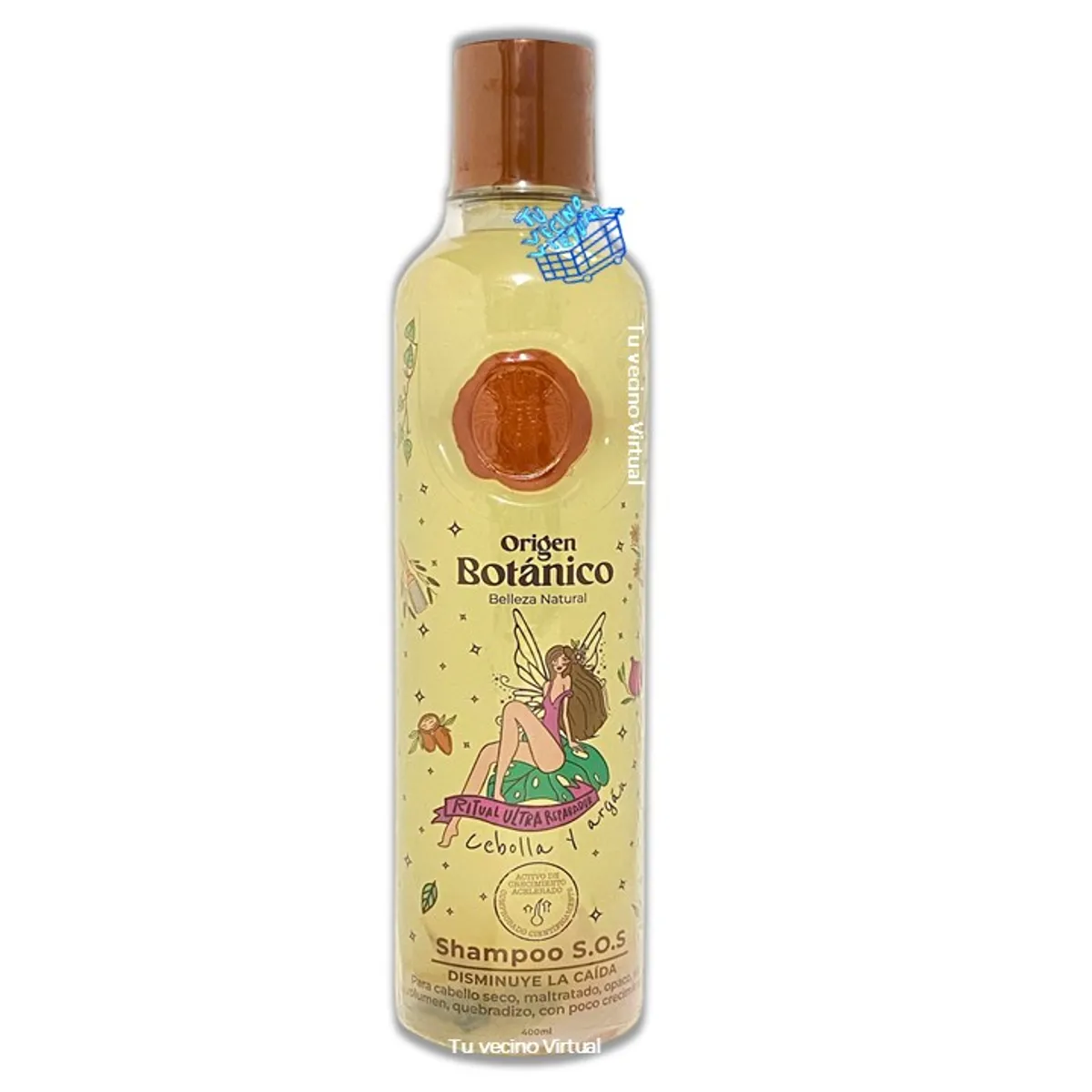 GENERICO - Shampoo S.o.s Con Cebolla Y Argán 400 Ml Ritual Botanico