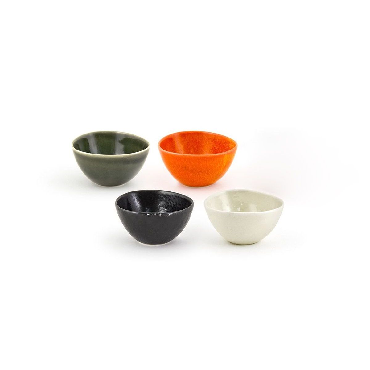 FOH - Bol de cerámica redondo 7 oz - Kiln® - Pack de 12 piezas