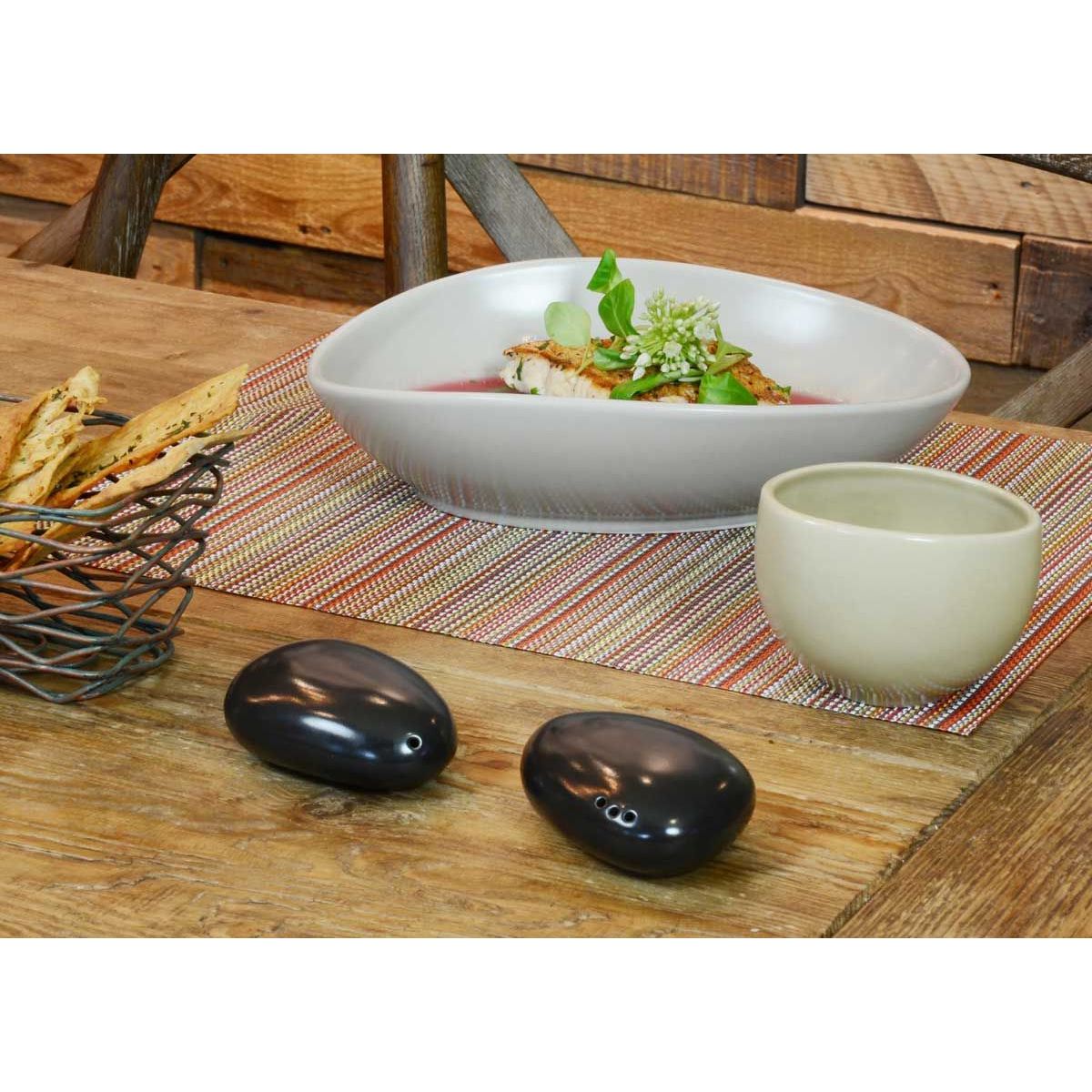 FOH - Ramekin Oval Tides® 15 oz pack x 12 pcs - Referencia Sea Grass