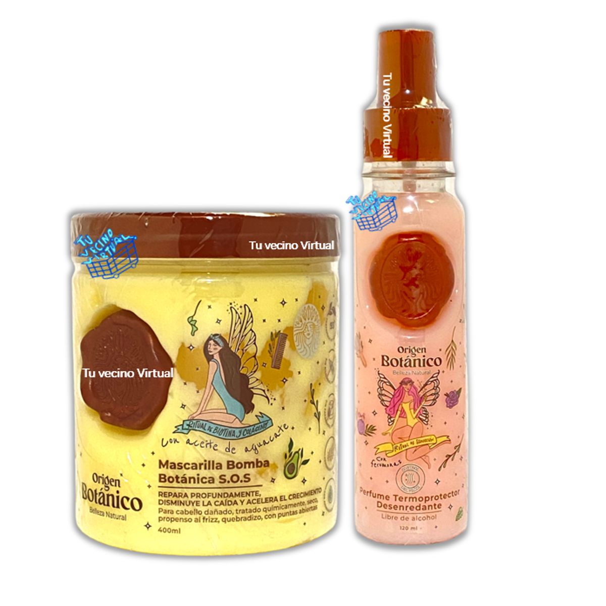 GENERICO - Mascarilla Bomba Sos Ritual Botánico y Perfume Seducción