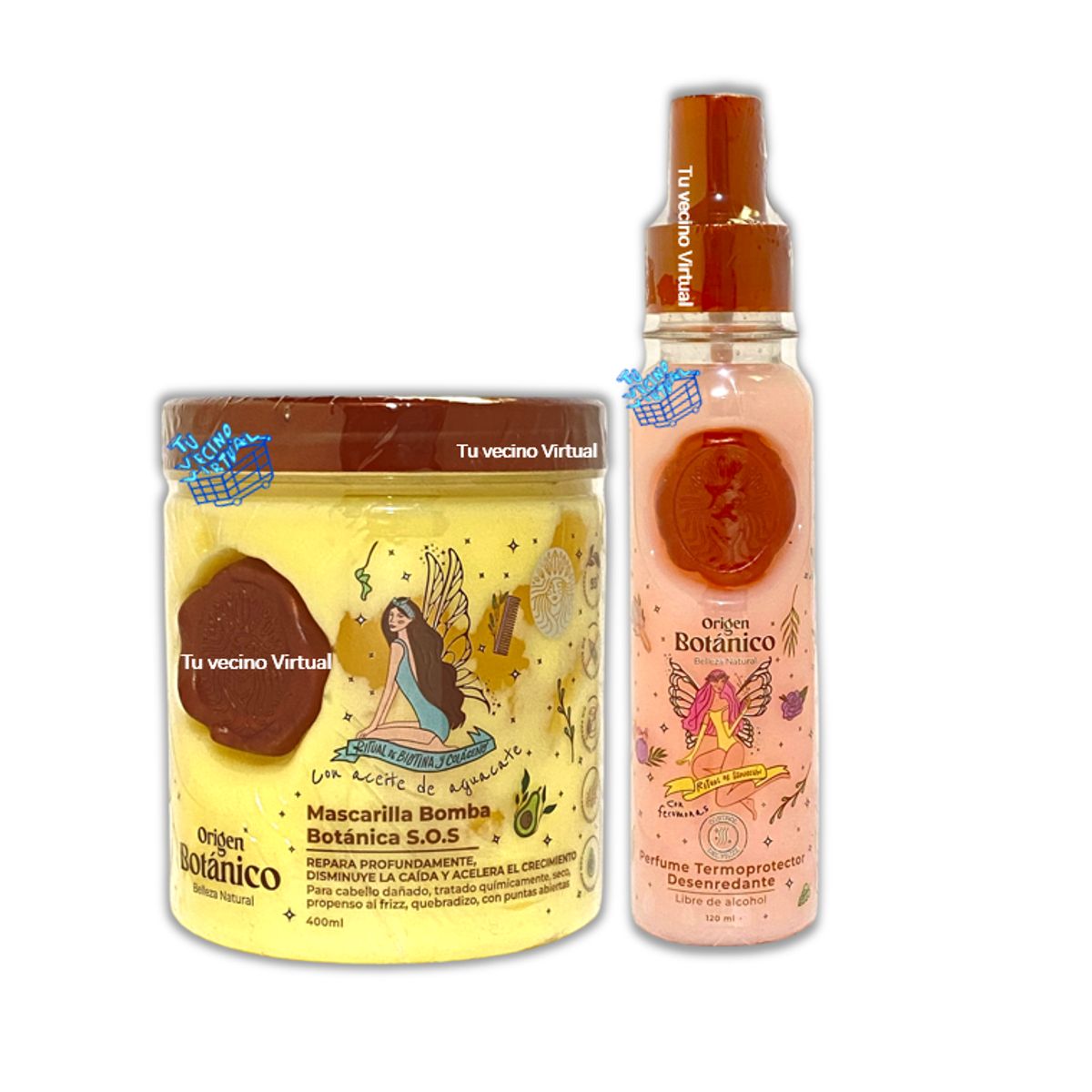 GENERICO - Mascarilla Bomba Sos Ritual Botánico y Perfume Seducción