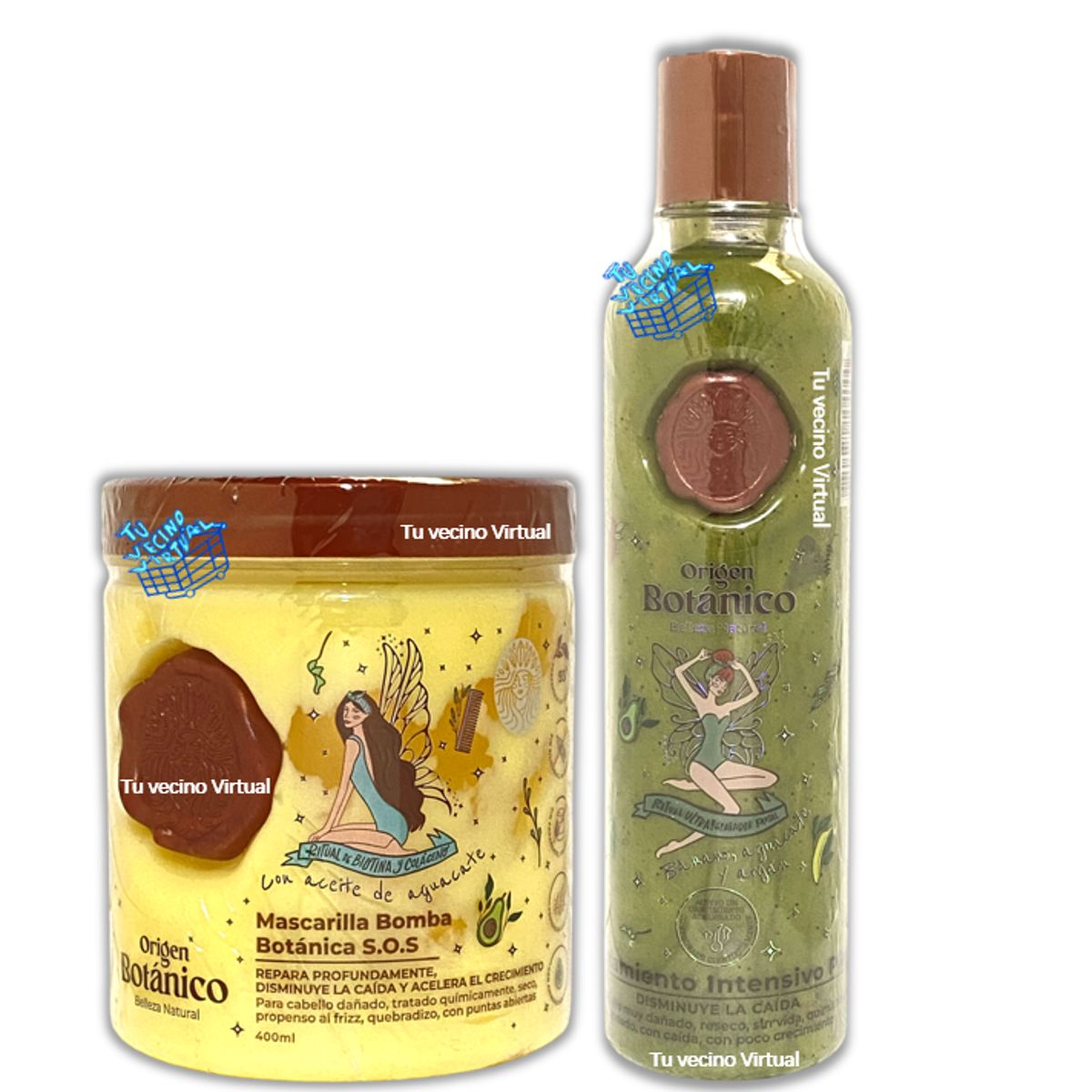 GENERICO - Mascarilla Bomba Sos Ritual Botanico y Tratamiento Plex