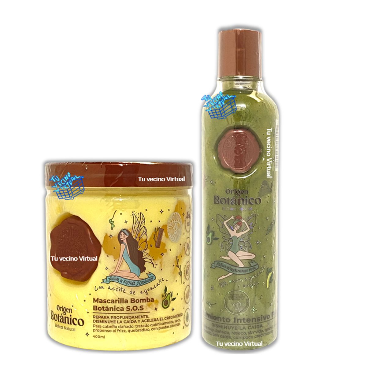 GENERICO - Mascarilla Bomba Sos Ritual Botanico y Tratamiento Plex