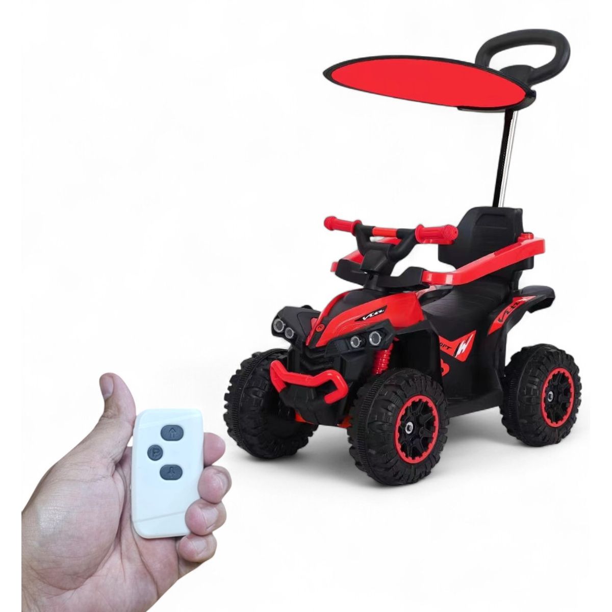 GENERICO - Carro Montable Bebe Paseador Musical Juguete Control 1-6 año