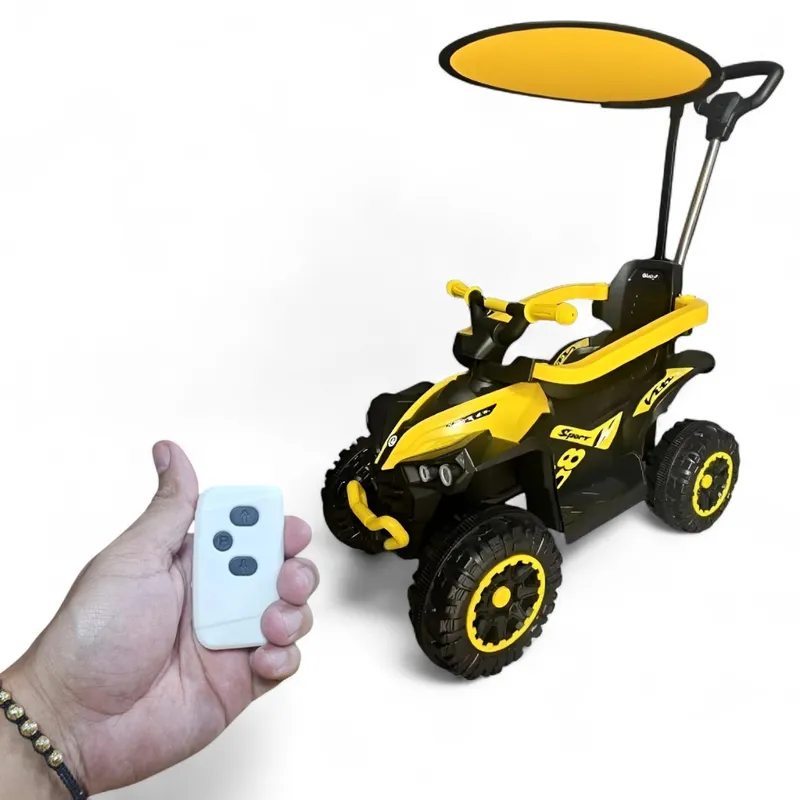 GENERICO - Carro Montable Bebe Paseador Musical Juguete Control 1-6 año