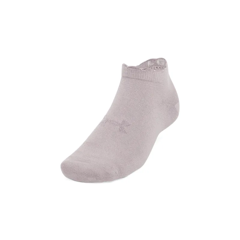 UNDER ARMOUR - Medias Unisex Under Armour Essential Low Cut 3P Gris UNDER ARMOUR