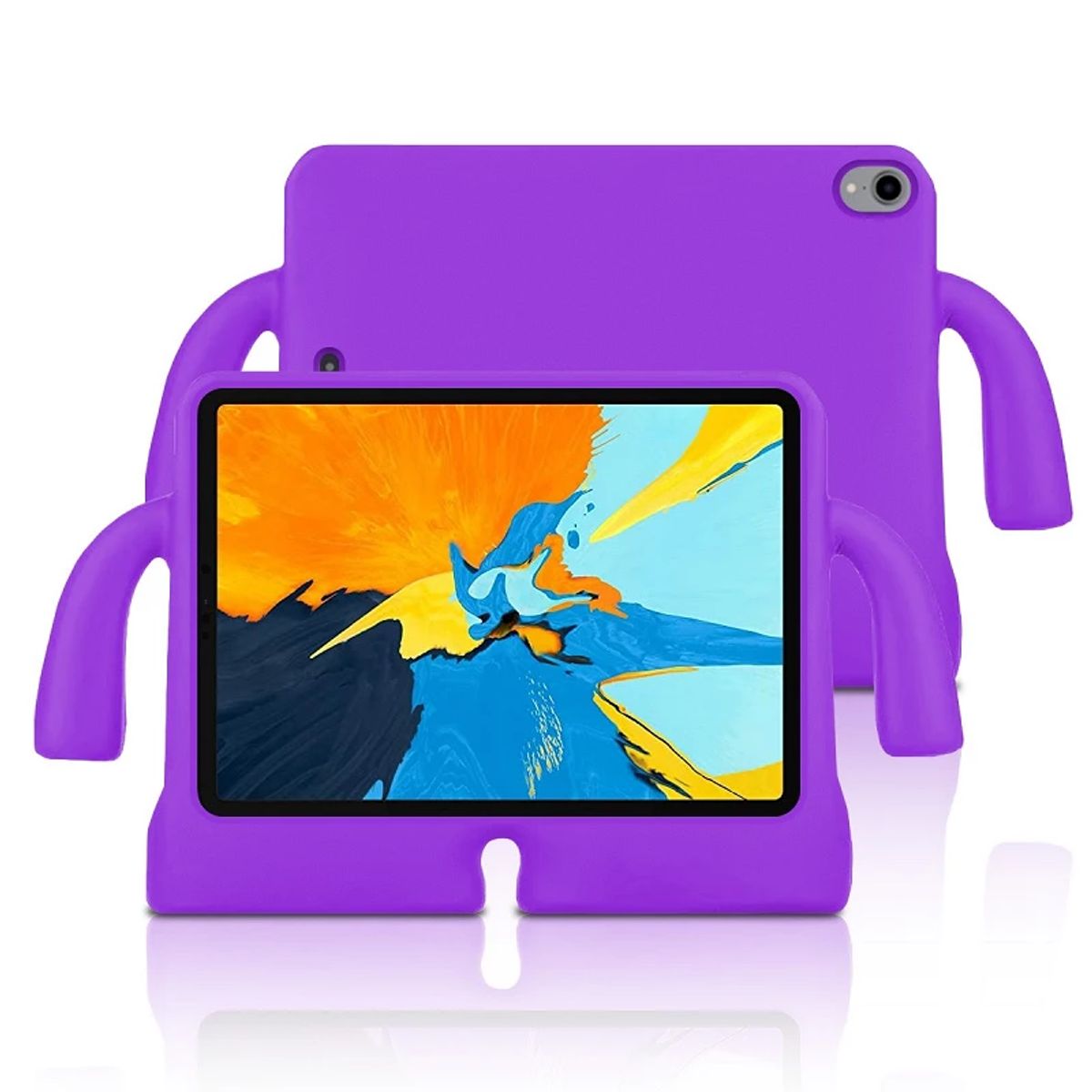 GENERICO - forro Protector Funda Antigolpe Niños Para Tablet Honor Pad X8A MORADO