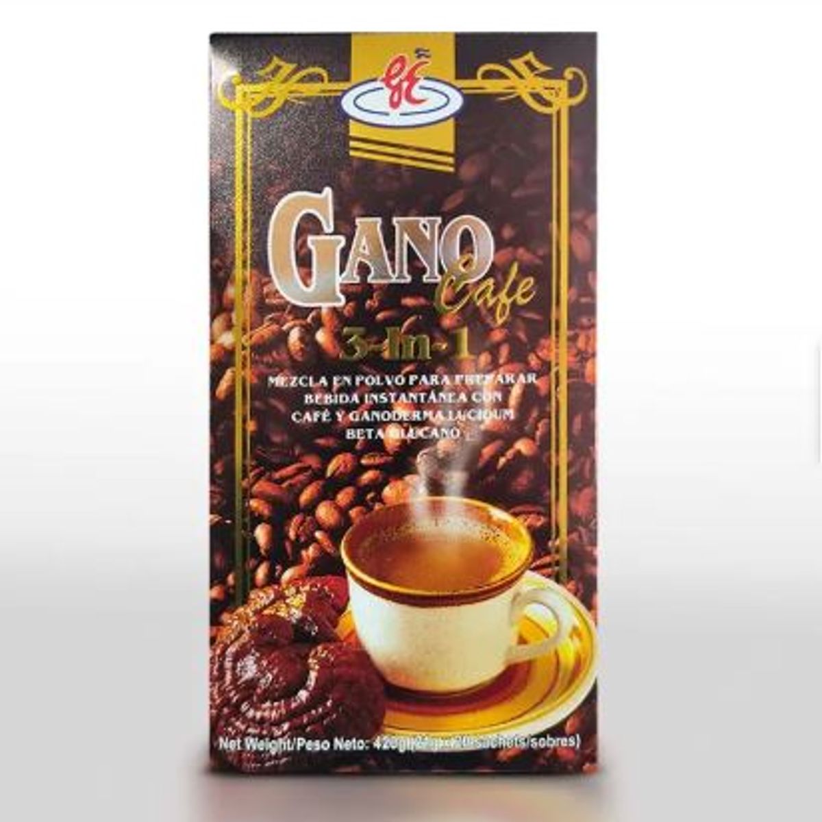 GANO EXCEL - Gano Cafe 3 en 1 Cantidad 20 sobres X 21 gr
