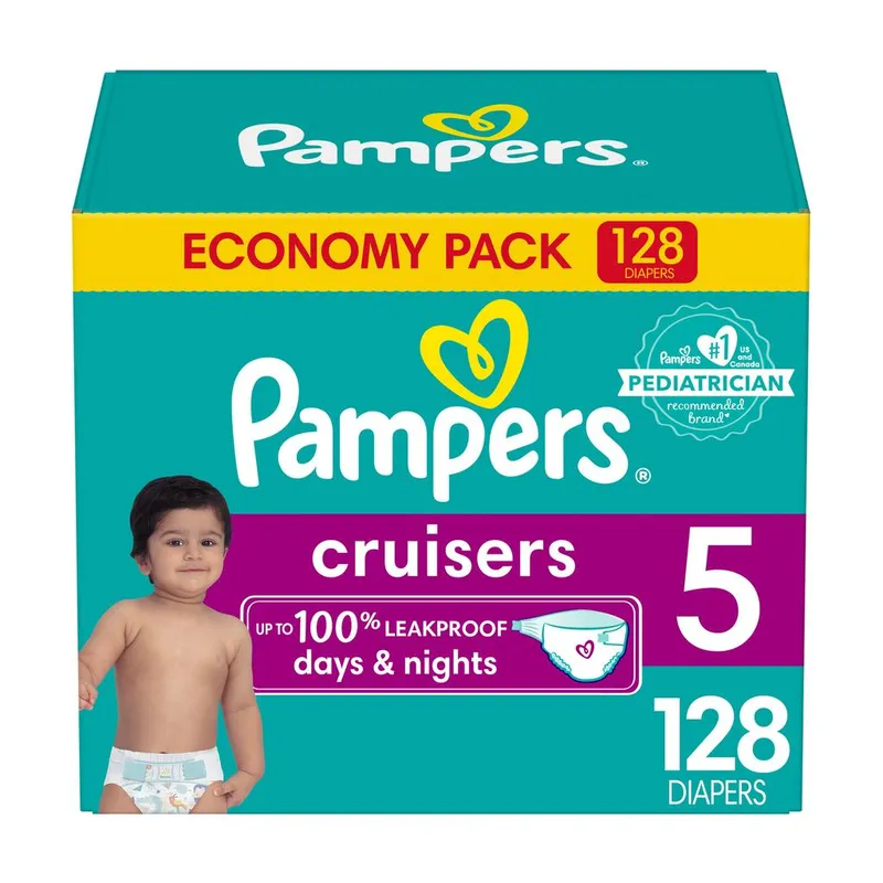 PAMPERS - Pañales Pampers Cruisers Etapa 5 - 128 Unidades