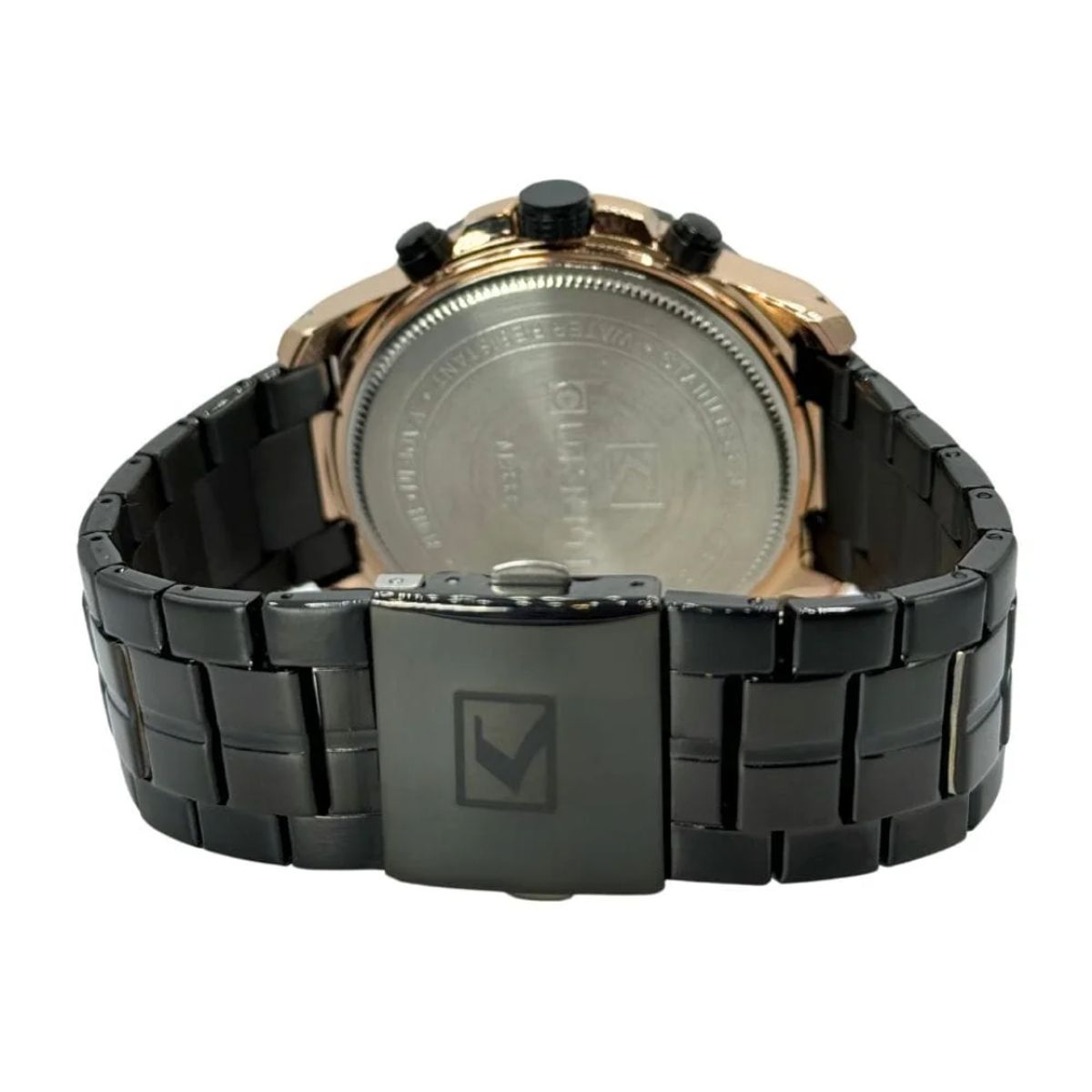 CURREN - Reloj Curren 8337 Cronógrafo En Acero Para Hombre Negro