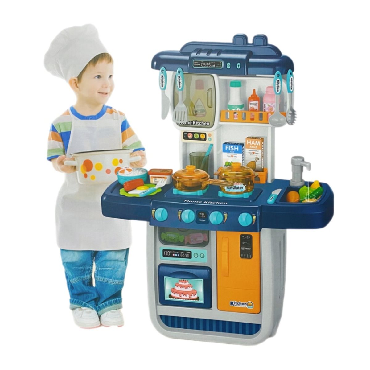 GENERICO - Cocina Cocinita Infantil Luz Sonido Y Agua Kitchen Para Niño