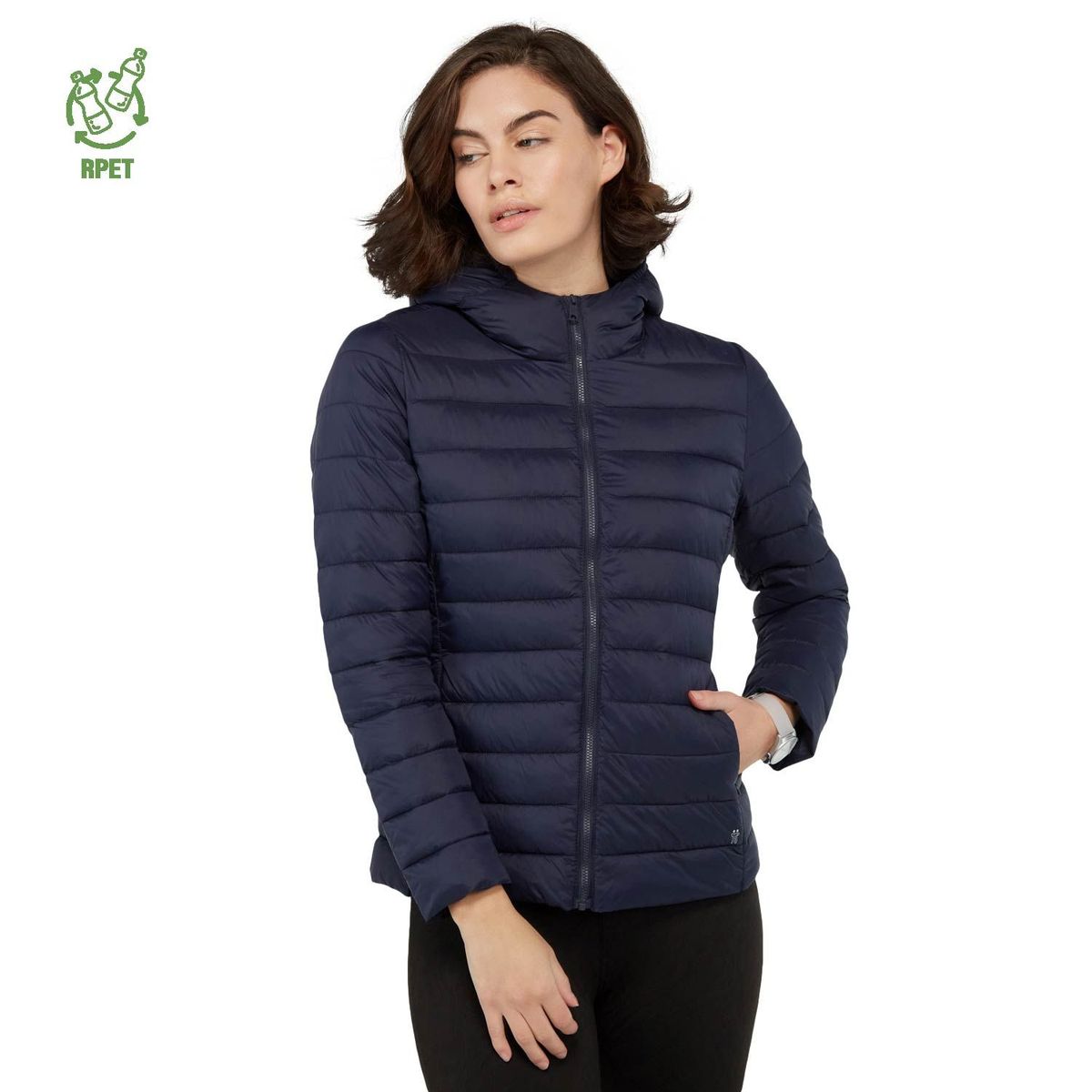 TOTTO - Chaqueta para Mujer Colorfull Azul