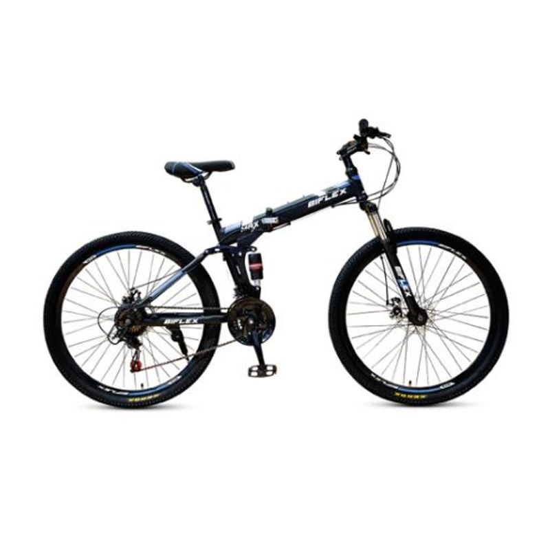 GENERICO - BICICLETA PLEGABLE 27 AUDI-27.5 AZUL