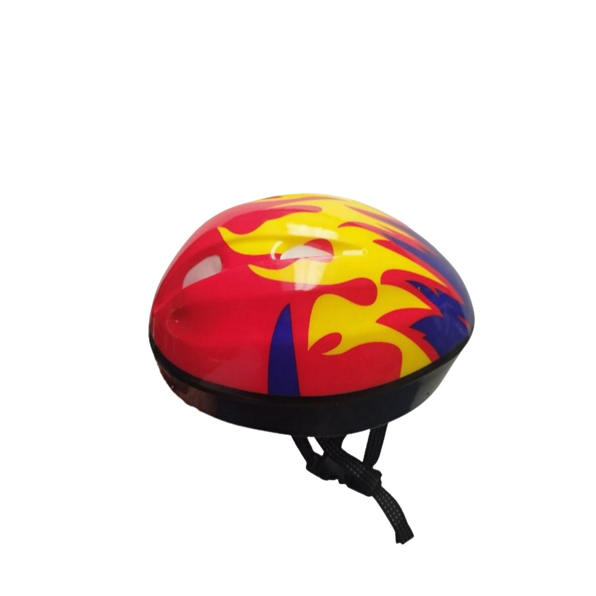 DISTRIONLINE - Casco Deportivo Diseño Dos de Llamas