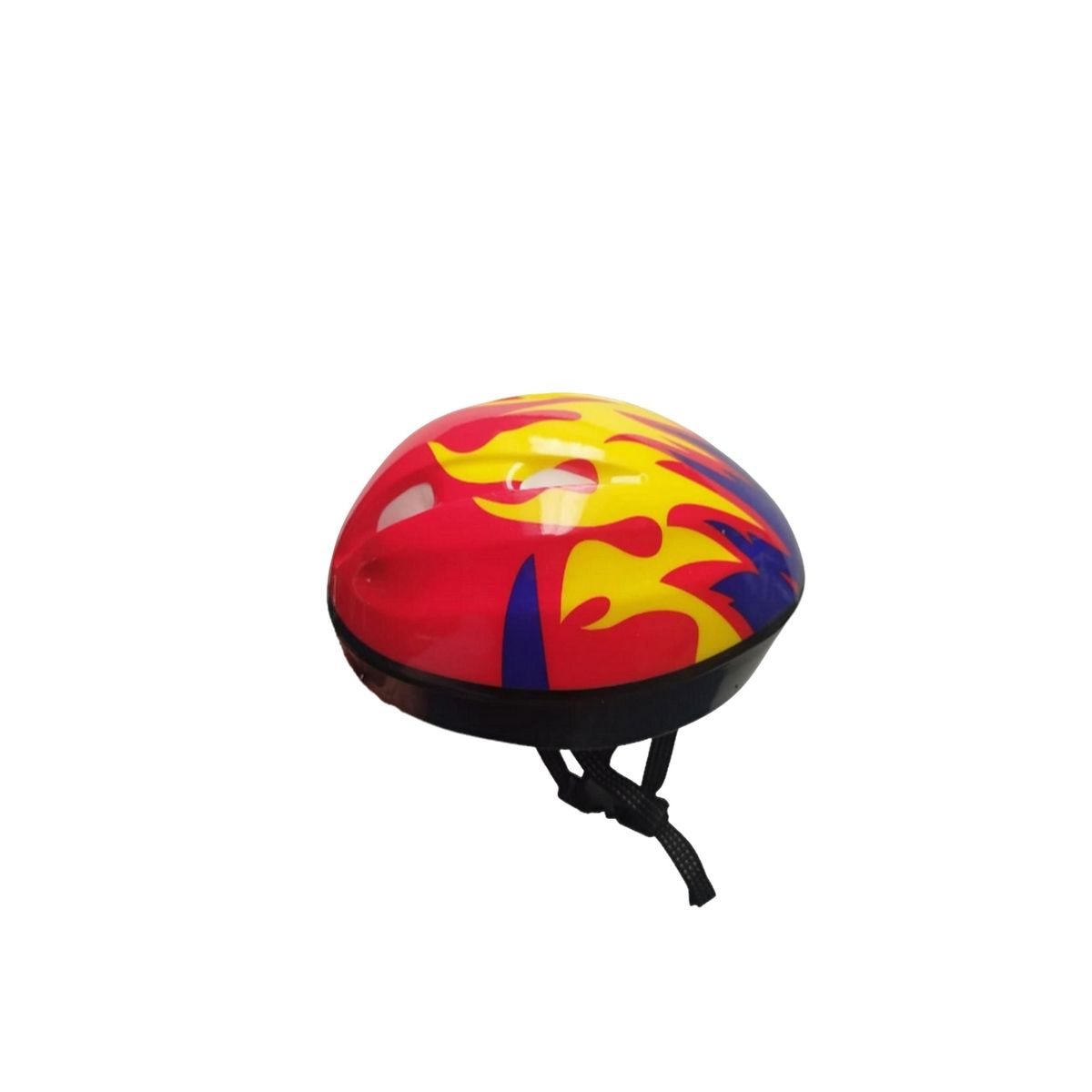 DISTRIONLINE - Casco Deportivo Diseño Dos de Llamas