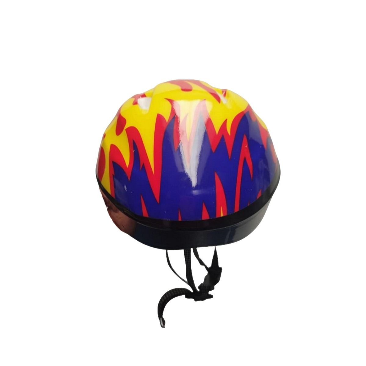 DISTRIONLINE - Casco Deportivo Diseño Dos de Llamas