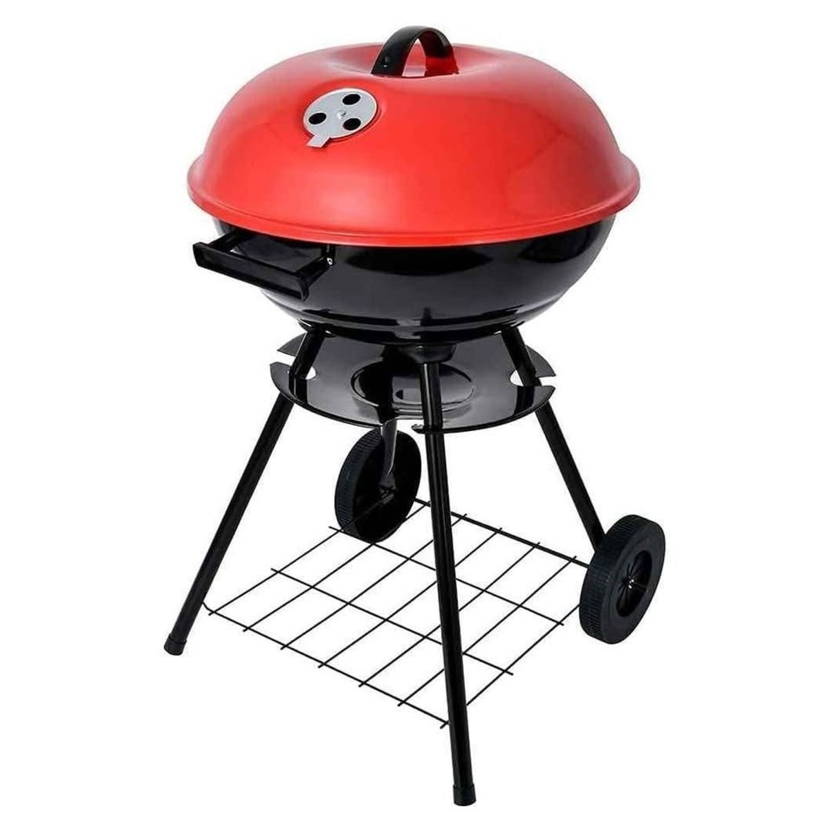 GENERICO - Asador Bbq A Carbon Portable Con Ruedas