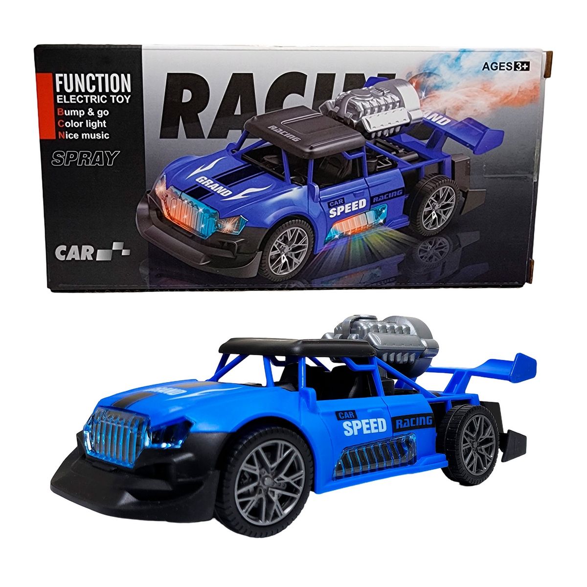 GENERICO - Carro Camioneta Deportiva Luces Sonido Movimiento + Bateria