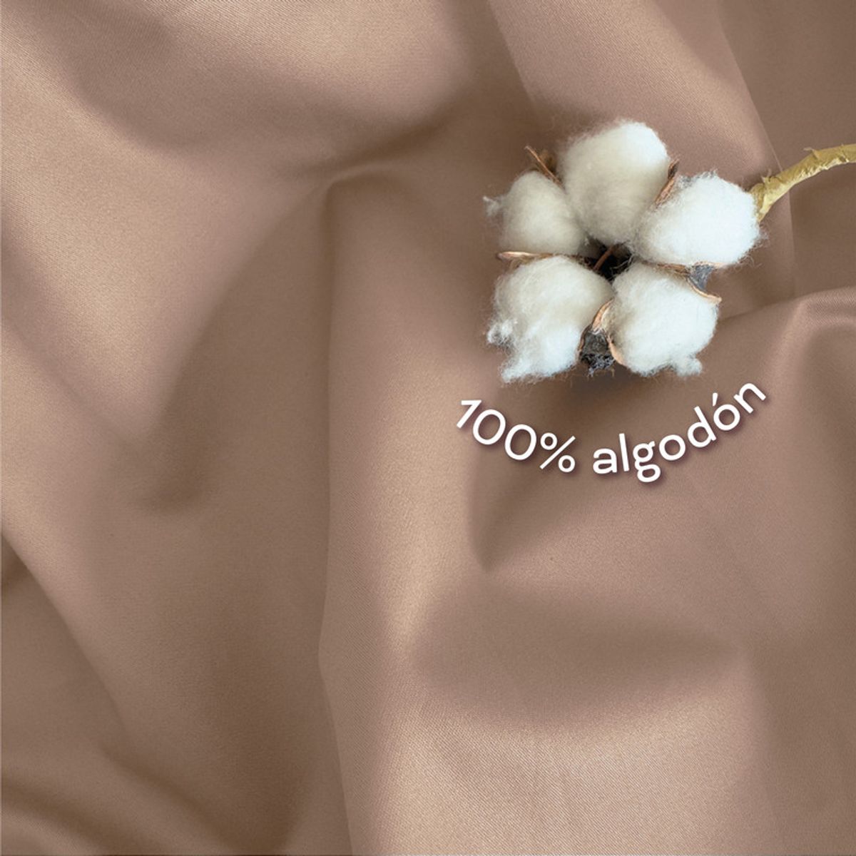 KAMUCHY - Juego de cama 300 hilos 100% algodón Perla Doble