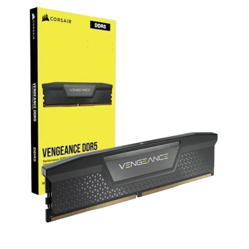 CORSAIR - Memoria RAM Corsair  Vengeance DDR5 16 GB 5200 MHz RGB
