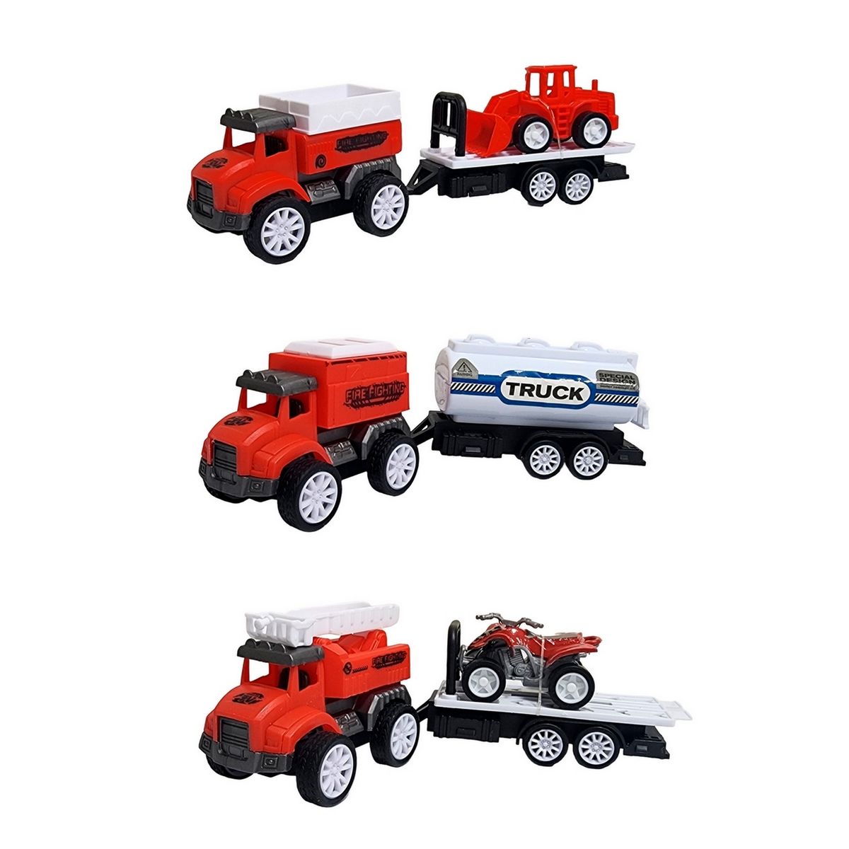 GENERICO - Camion Carro Remolque Bomberos Construccion Trailer