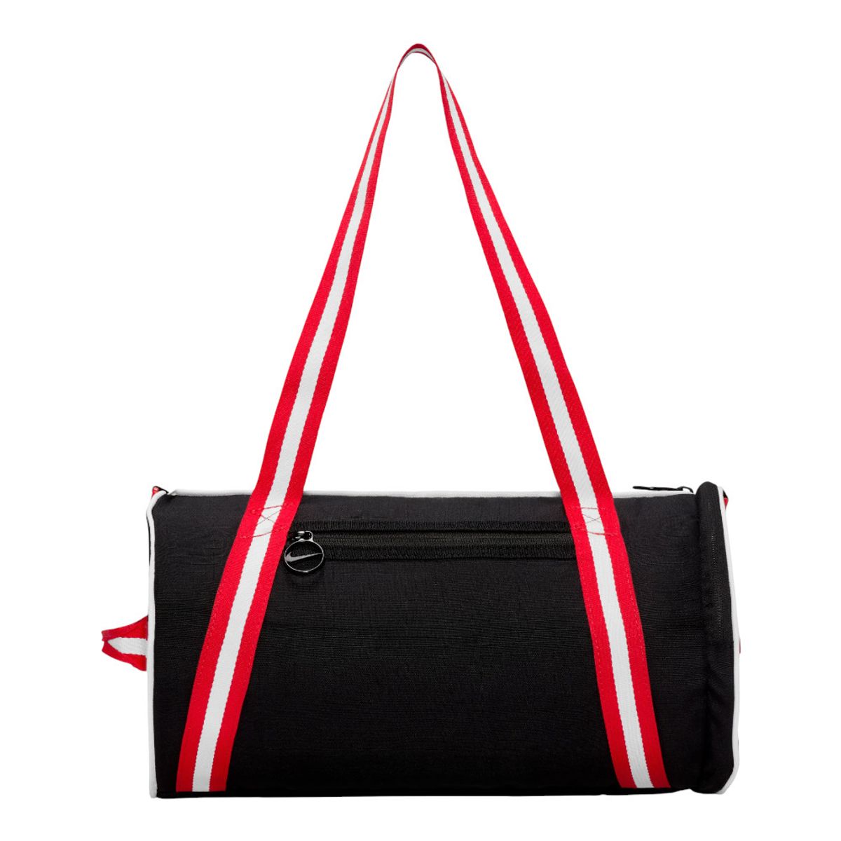 NIKE - Maletin Nike Heritage Retro Duffel Bag 13L-Negro/Rojo