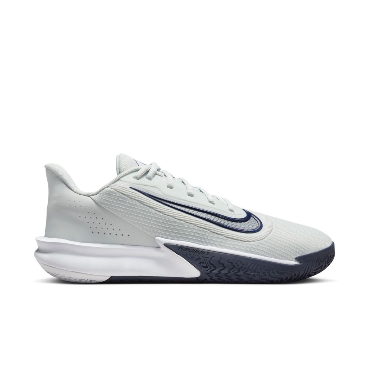 NIKE - Tenis Nike Precision Vii Hombre-Blanco/Azul