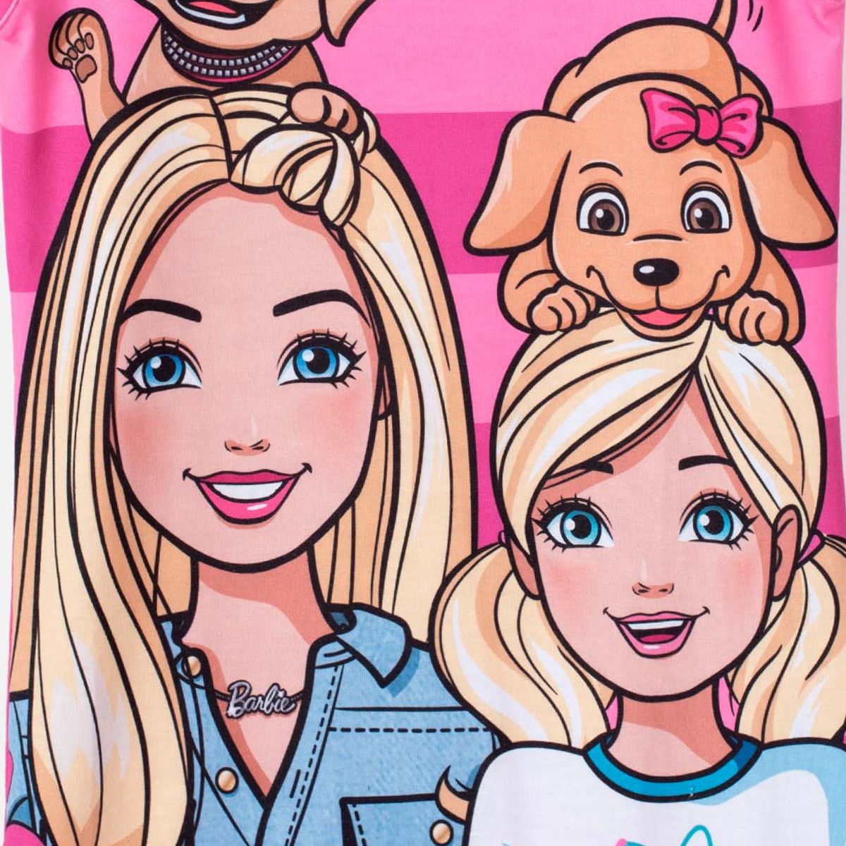 MATTEL - Pijama tipo batola Barbie manga sisa niña