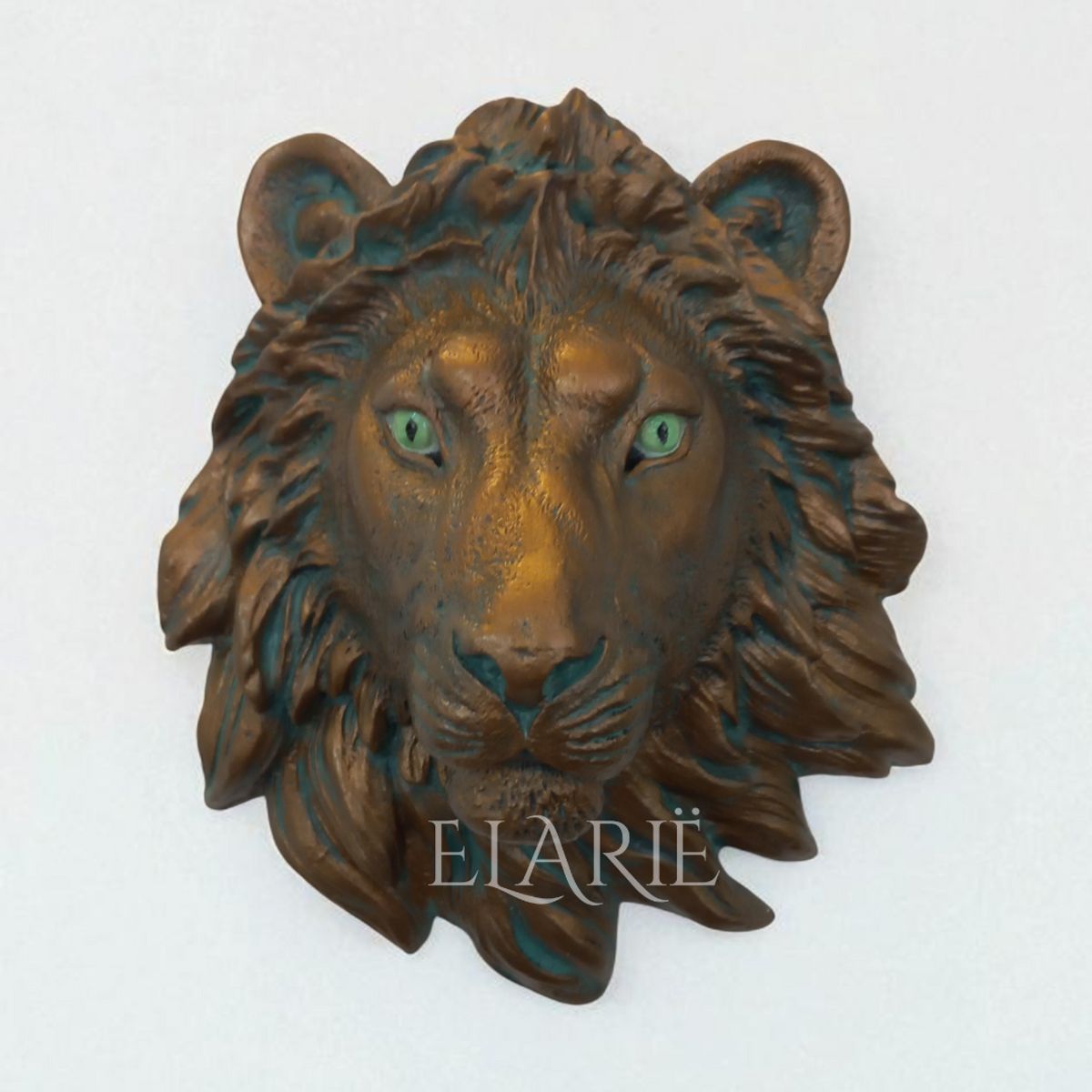 GENERICO - Escultura Artesanal León De Nemea Mitología Griega Grande - Elarië